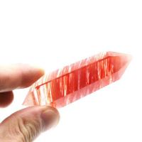quartz clair Point de Décoration, Conique, Placage, unisexe, rouge, 50-70mm, Vendu par PC