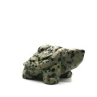 Dalmatian Decoration, Turtle, Carved, yellow, 40x25x20mm, Sold By PC