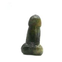 Rhodonite Decoration, Carved, green, 28mm, Sold By PC