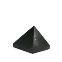 Obsidian Pyramid Decoration, Pyramidal, polished, black, 30mm, Sold By PC