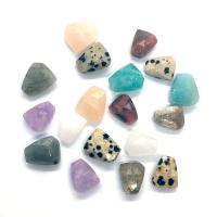 Смешанные Бусины Gemstone, Полудрагоценный камень, Трапеция, DIY & различные материалы для выбора & граненый, Много цветов для выбора, 8x10mm,10x11mm, продается PC