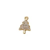 Cubic Zirconia Micro Pave Brass Pendant, gold color plated, DIY & different styles for choice & micro pave cubic zirconia, more colors for choice, nickel, lead & cadmium free, 10PCs/Lot, Sold By Lot