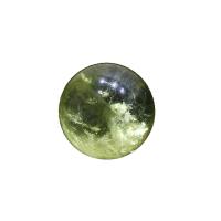 Citrine Ball Σφαίρα, Γύρος, γυαλισμένο, κίτρινος, 20mm, Sold Με PC
