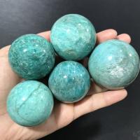 Amazzonite Ball sfera, Cerchio, lucido, blu, Venduto da PC