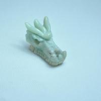 Natural Stone Decoration Dragon Carved 50mm Sold By PC