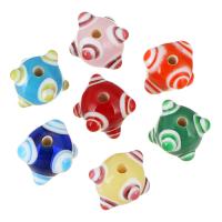 Rafinovaný Vinuté perle, různé velikosti pro výběr, více barev na výběr, Otvor:Cca 3mm, Prodáno By PC