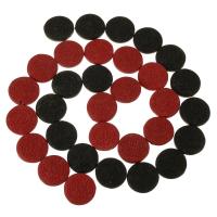 Cinnabar Beads, Flat Round, carved, more colors for choice, 26x26x7mm, 16PCs/Strand, Sold Per Approx 16.5 Inch Strand
