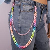 Zinc Alloy Waist Chain with Resin fashion jewelry & Unisex nickel lead & cadmium free Length Approx 40 cm Approx 58 cm Sold By PC