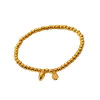 Tytan stalowa bransoleta, Titantium stali, ze 1.97inch przedłużeniami łańcuszka, biżuteria moda & dla kobiety, złoty, długość około 6.69 cal, sprzedane przez PC