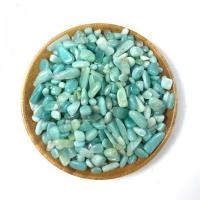 ​Amazonite​ Decoration Chips polished blue Sold By Bag