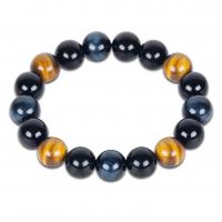 Gemstone Bracelets Natural Stone Round Unisex & anti-fatigue Length Approx 19-28 cm Sold By PC