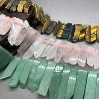 Mischedelstein Perlen, Naturstein, Unregelmäßige, poliert, DIY & verschiedenen Materialien für die Wahl, keine, frei von Nickel, Blei & Kadmium, 30-60mm, verkauft per ca. 38 cm Strang