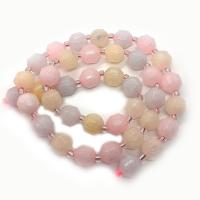 Morganite Beads, with Seedbead, Lantern, DIY & different size for choice & faceted, mixed colors, Sold Per Approx 14.96 Inch Strand