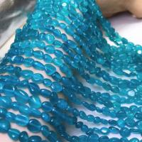 Amazonit Beads, Uregelmæssig, poleret, du kan DIY, blå, Solgt Per Ca. 39 cm Strand