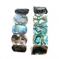 Abalone Shell Bracelet, Unisex, mixed colors, Length:Approx 21 cm, Sold By PC