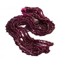 Natural Garnet Beads Chips plated DIY red Sold Per Approx 38 cm Strand