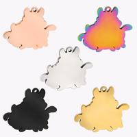 Stainless Steel Pendants 304 Stainless Steel Vacuum Ion Plating Unisex Sold By PC