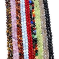 Mixed Gemstone Beads, Round, Star Cut Faceted & DIY & different materials for choice & different size for choice, more colors for choice, Sold Per Approx 14.96 Inch Strand