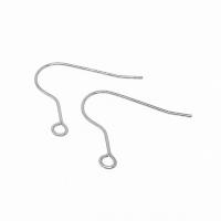 Stainless Steel Hook Earwire, 316 Stainless Steel, machine polished, polished & DIY & Unisex, original color, 23x21x0.70mm, Sold By PC