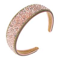 Hair Bands Cloth with Crystal for woman & with rhinestone Sold By PC