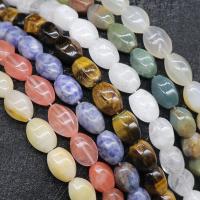pietra preziosa perla, lucido, DIY & materiali diversi per la scelta, 10x14mm, Appross. 24PC/filo, Venduto per Appross. 14.96 pollice filo