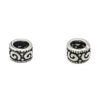 925 Sterling Silver Beads, DIY, 5.60x3.60mm, Hole:Approx 3.4mm, Sold By PC