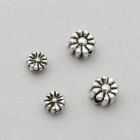 925 Sterling Silber Perlen, 925er Sterling Silber, Blume, DIY & verschiedene Größen vorhanden, verkauft von PC
