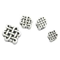 925 Sterling Silver Beads, Chinese Knot, vintage & DIY & different size for choice, Hole:Approx 2.5mm, Sold By PC