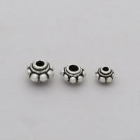 925 Sterling Silver Beads Gear Wheel vintage & DIY Sold By PC