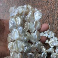 Barock odlad sötvattenspärla pärlor, Freshwater Pearl, DIY, 10~16mm, Såld Per Ca 15 inch Strand