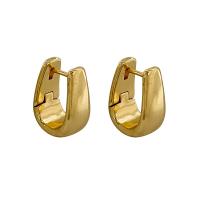 Brass Lever Back Earring, brass earring lever back clip, plated, for woman, more colors for choice, 13x16mm, Sold By Pair