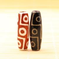 Natural Tibetan Agate Dzi Beads, nigh-eyed & DIY & different size for choice, more colors for choice, Sold By PC