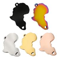Stainless Steel Pendants, 304 Stainless Steel, Vacuum Ion Plating, DIY & 1/1 loop, more colors for choice, 16.50x25mm, Sold By PC