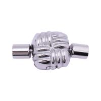 Titanium Steel Box Clasp, DIY & different size for choice, original color, Sold By PC