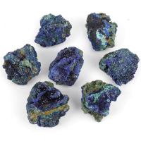 Azurite Decoration, irregular, blue, 30-45mm, Sold By PC