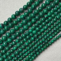 Natural Malachite Beads, Round, DIY & different size for choice, more colors for choice, Sold Per Approx 14.96 Inch Strand