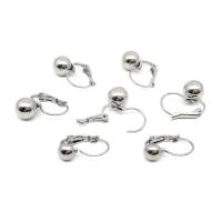 Stainless Steel Lever Back Earring 304 Stainless Steel machine polished fashion jewelry & polished & DIY & Unisex & solid original color Sold By Bag