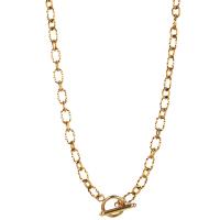 Edelstahl Schmuck Halskette, 304 Edelstahl, Modeschmuck & unisex, keine, 7mm, Länge:ca. 17.72 ZollInch, verkauft von PC