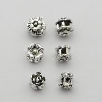 Spacer Beads Jewelry, 925 Sterling Silver, Flower, vintage & DIY & different size for choice, Sold By PC