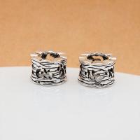 925 Sterling Silver Beads, vintage & DIY & hollow, 13x9.60mm, Hole:Approx 7.6mm, Sold By PC