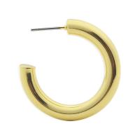 Brass Stud Earring gold color plated fashion jewelry golden nickel lead & cadmium free Sold By Pair