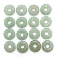 Natural Aventurine Pendants, Green Aventurine, Donut, DIY & different size for choice, green, Sold By PC