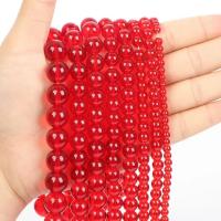 Runde Crystal Beads, Krystal, du kan DIY & forskellig størrelse for valg, flere farver til valg, Solgt Per Ca. 14.96 inch Strand