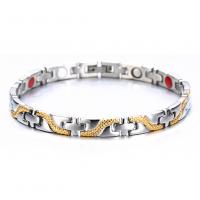 Bijoux bracelet en acier inoxydable, Acier inoxydable 304, bijoux de mode & unisexe, 7mm, Longueur:Environ 7.87 pouce, Vendu par PC