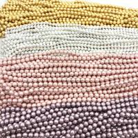 South Sea Shell Beads Shell Pearl Round polished DIY & faceted & frosted 8mm Sold Per Approx 38 cm Strand
