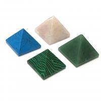 Piedra natural Decoración Pirámide, pulido, diferentes estilos para la opción, más colores para la opción, Vendido por UD