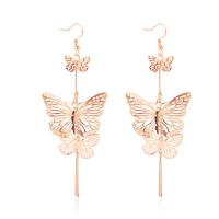 Zinc Alloy Drop Earrings with Cubic Zirconia & Plastic Pearl gold color plated for woman nickel lead & cadmium free 50-80mm Sold By Pair