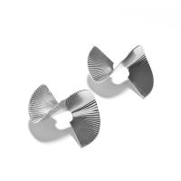Zinklegierung Ohrringe, plattiert, für Frau & hohl, keine, frei von Nickel, Blei & Kadmium, verkauft von Paar