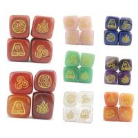 Gemstone Decoration Square 4 pieces 13-18mm Sold By Set