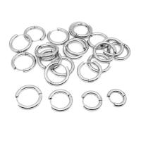 Stainless Steel Huggie Hoop Earring, 304 Stainless Steel, Round, machine polished, polished & DIY & Unisex & different size for choice, original color, Sold By PC